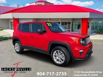 2023 Colorado Red Clearcoat Jeep Renegade Latitude Automatic SUV 1.3L I4 Engine 4X4