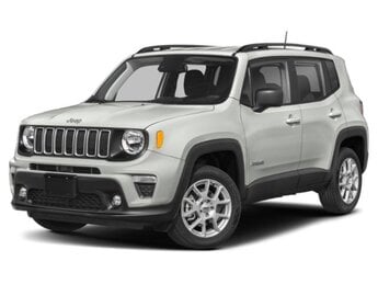 2023 Alpine White Clearcoat Jeep Renegade Latitude 4X4 1.3L I4 Engine 4 Door Automatic