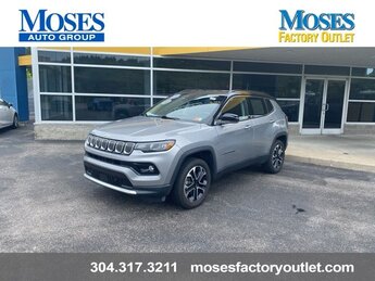 2022 Billet Silver Metallic Clearcoat Jeep Compass Limited SUV Automatic 4X4 2.4L I4 Engine
