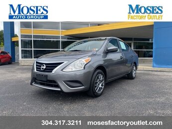 2019 Gun Metallic Nissan Versa S Plus FWD Car 1.6L 4-Cylinder DOHC 16V Engine Automatic (CVT)