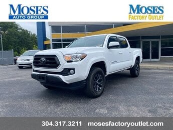 2023 White Toyota Tacoma SR5 4 Door 3.5L V6 PDI DOHC 24V LEV3-ULEV70 278hp Engine 4X4