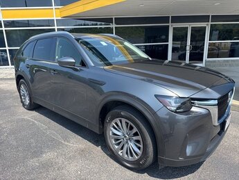 2024 Machine Gray Metallic Mazda CX-90 3.3 Turbo Preferred Plus SUV Automatic 4 Door I6 Turbo Engine AWD