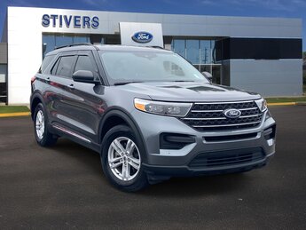 2024 Carbonized Gray Metallic Ford Explorer XLT RWD 2.3L EcoBoost I-4 Engine 4 Door Automatic SUV