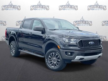 2021 Shadow Black Ford Ranger XLT EcoBoost 2.3L I4 GTDi DOHC Turbocharged VCT Engine Truck Automatic 4X4 4 Door