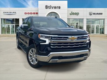 2023 Black Chevrolet Silverado 1500 LTZ Automatic 4 Door EcoTec3 5.3L V8 Engine 4X4