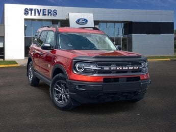 2024 Hot Pepper Red Metallic Tinted Clearcoat Ford Bronco Sport Big Bend Automatic 1.5L EcoBoost Engine SUV 4 Door 4X4