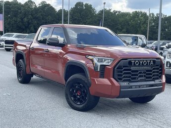 2024 Supersonic Red Toyota Tundra Hybrid TRD Pro Truck 4X4 Automatic 3.4L V6 Engine 4 Door