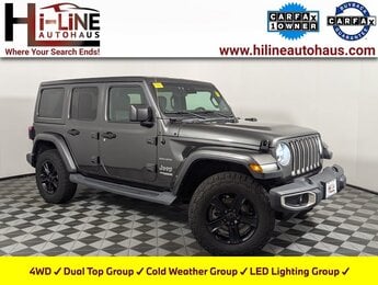 2019 Granite Crystal Metallic Clearcoat Jeep Wrangler Sahara SUV 4 Door 4X4 Automatic 3.6L V6 24V VVT Engine