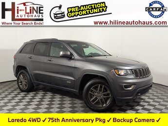 2017 Granite Crystal Metallic Clearcoat Jeep Grand Cherokee 75th Anniversary Edition 4 Door SUV 4X4 3.6L V6 24V VVT Engine