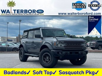 2022 Ford Bronco Badlands 4 Door SUV Automatic 2.7L EcoBoost V6 Engine 4X4