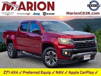 2021 Cherry Red Tintcoat Chevrolet Colorado 4WD Z71 Truck 4X4 Automatic 4 Door