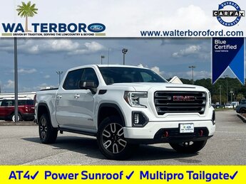 2021 Summit White GMC Sierra 1500 AT4 Automatic Truck 4X4 4 Door