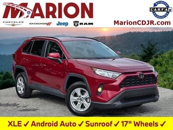 2020 Red Toyota RAV4 XLE FWD Automatic 4 Door 2.5L 4-Cylinder DOHC Dual VVT-i Engine SUV