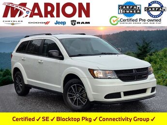 2018 Vice White Dodge Journey SE 2.4L I4 DOHC 16V Dual VVT Engine SUV Automatic 4 Door FWD