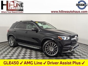 2021 Black Mercedes-Benz GLE GLE 450 3.0L I6 Turbo Engine Automatic 4 Door