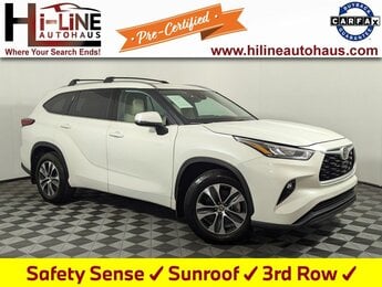 2020 Blizzard Pearl Toyota Highlander XLE Automatic SUV 3.5L V6 DOHC Engine FWD