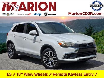 2016 Diamond White Pearl Mitsubishi Outlander Sport ES SUV Automatic (CVT) 2.4L MIVEC DOHC 16V 4-Cylinder Engine 4 Door