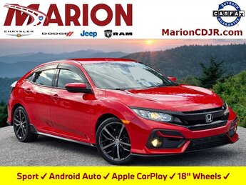 2020 Rallye Red Honda Civic Sport FWD Hatchback Automatic (CVT) 4 Door 1.5L I4 DOHC 16V Engine