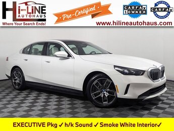 2024 Alpine White BMW i5 eDrive40 4 Door Electric Motor Engine RWD Automatic Car