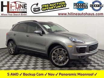 2016 Meteor Gray Metallic Porsche Cayenne S Automatic SUV AWD 4 Door 3.6L V6 Engine