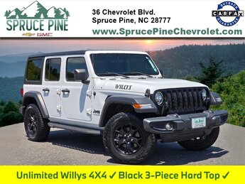 2021 Jeep Wrangler Unlimited Willys 3.6L V6 24V VVT Engine 4 Door Automatic SUV
