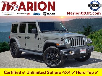 2018 Sting-Gray Clearcoat Jeep Wrangler Sahara Automatic 3.6L V6 24V VVT Engine SUV