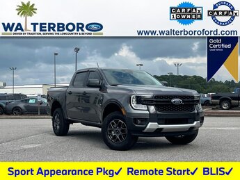 2024 Carbonized Gray Metallic Ford Ranger XLT Automatic EcoBoost 2.3L I4 GTDi DOHC Turbocharged VCT Engine 4 Door