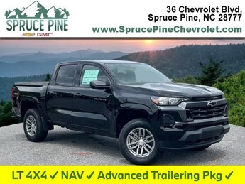 2025 Black Chevrolet Colorado 4WD LT Automatic 4X4 4 Door Truck
