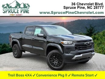 2025 Chevrolet Colorado 4WD Trail Boss Automatic 4 Door 2.7L I4 Turbocharged DOHC 16V LEV3-ULEV50 310hp Engine