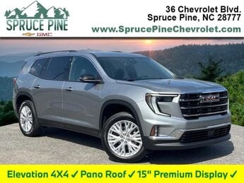 2025 GMC Acadia FWD Elevation 2.5L DOHC Engine 4 Door Automatic SUV