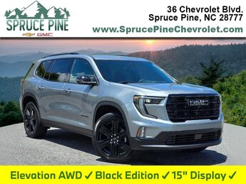 2025 GMC Acadia AWD Elevation 4 Door Automatic SUV 2.5L DOHC Engine