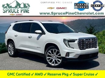 2024 White Frost Tricoat GMC Acadia AWD Denali Automatic SUV 4 Door