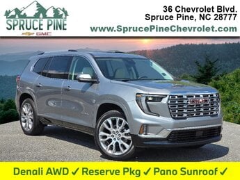 2025 GMC Acadia AWD Denali AWD 2.5L DOHC Engine 4 Door Automatic SUV