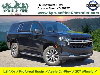 2023 Black Chevrolet Tahoe LS SUV EcoTec3 5.3L V8 Engine 4X4 Automatic 4 Door
