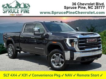 2025 Titanium Rush Metallic GMC Sierra 2500HD SLT 4 Door Truck Automatic 4X4 6.6L V8 Engine