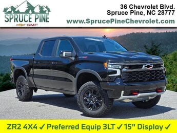 2025 Black Chevrolet Silverado 1500 ZR2 4X4 4 Door Truck
