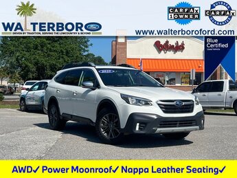 2021 Crystal White Pearl Subaru Outback Touring XT 2.4L DOHC Engine Automatic (CVT) AWD SUV 4 Door