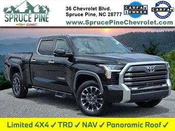 2025 Midnight Black Metallic Toyota Tundra Limited 4X4 Automatic 4 Door Truck