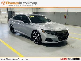 2022 Honda Accord Sport 4 Door FWD 1.5T I4 DOHC 16V Turbocharged VTEC Engine Automatic (CVT) Car