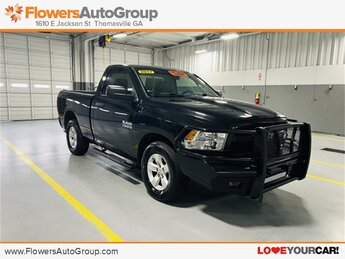 2017 Brilliant Black Crystal Pearlcoat Ram 1500 Express RWD Automatic Truck 3.6L V6 24V VVT Engine 2 Door