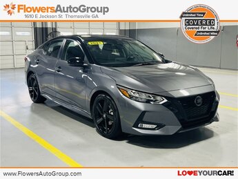 2023 Gun Metallic/Super Black Nissan Sentra SR 4 Door 2.0L DOHC Engine FWD