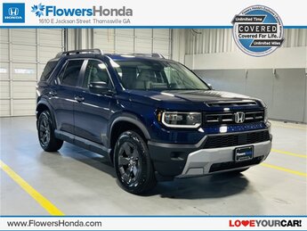 2026 Obsidian Blue Pearl Honda Passport RTL Towing 3.5L V6 DOHC 24V Engine 4 Door Automatic