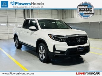 2025 Platinum White Pearl Honda Ridgeline RTL Truck AWD 4 Door 3.5L V6 SOHC i-VTEC 24V Engine Automatic