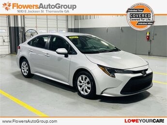 2023 Classic Silver Metallic Toyota Corolla LE Automatic (CVT) 2.0L I4 DOHC 16V Engine Car FWD 4 Door