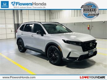 2026 Solar Silver Metallic Honda CR-V Hybrid Sport-L SUV 2.0L I4 DOHC 16V Engine FWD Automatic (CVT) 4 Door