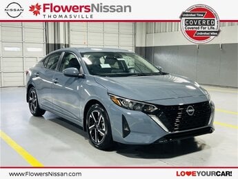2025 Atlantic Gray Metallic Nissan Sentra SV 4 Door Automatic (CVT) FWD Car 2.0L I4 DOHC Engine