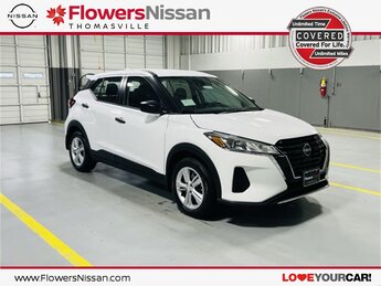 2025 Fresh Powder Nissan Kicks Play S SUV Automatic (CVT) FWD 1.6L 4-Cylinder DOHC 16V Engine