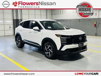 2025 Fresh Powder Nissan Kicks SV 4 Door 2.0L DOHC Engine FWD Automatic (CVT)