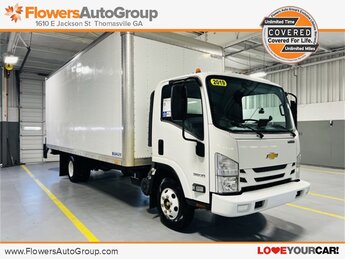2019 Arc White Chevrolet 3500 LCF Gas Base 2 Door RWD Vortec 6.0L V8 SFI Engine Truck