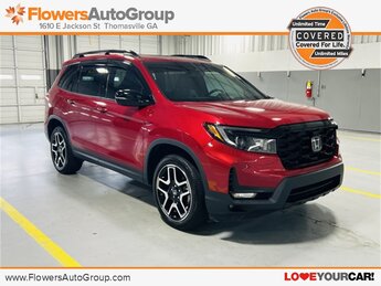 2023 Radiant Red Metallic II Honda Passport Elite 4 Door Automatic 3.5L V6 24V SOHC i-VTEC Engine SUV AWD